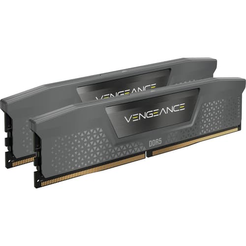 Corsair Vengeance DDR5-6000 - 64GB - CL30 - Dual Channel (2 pcs) - AMD EXPO & Intel XMP - Harmaa