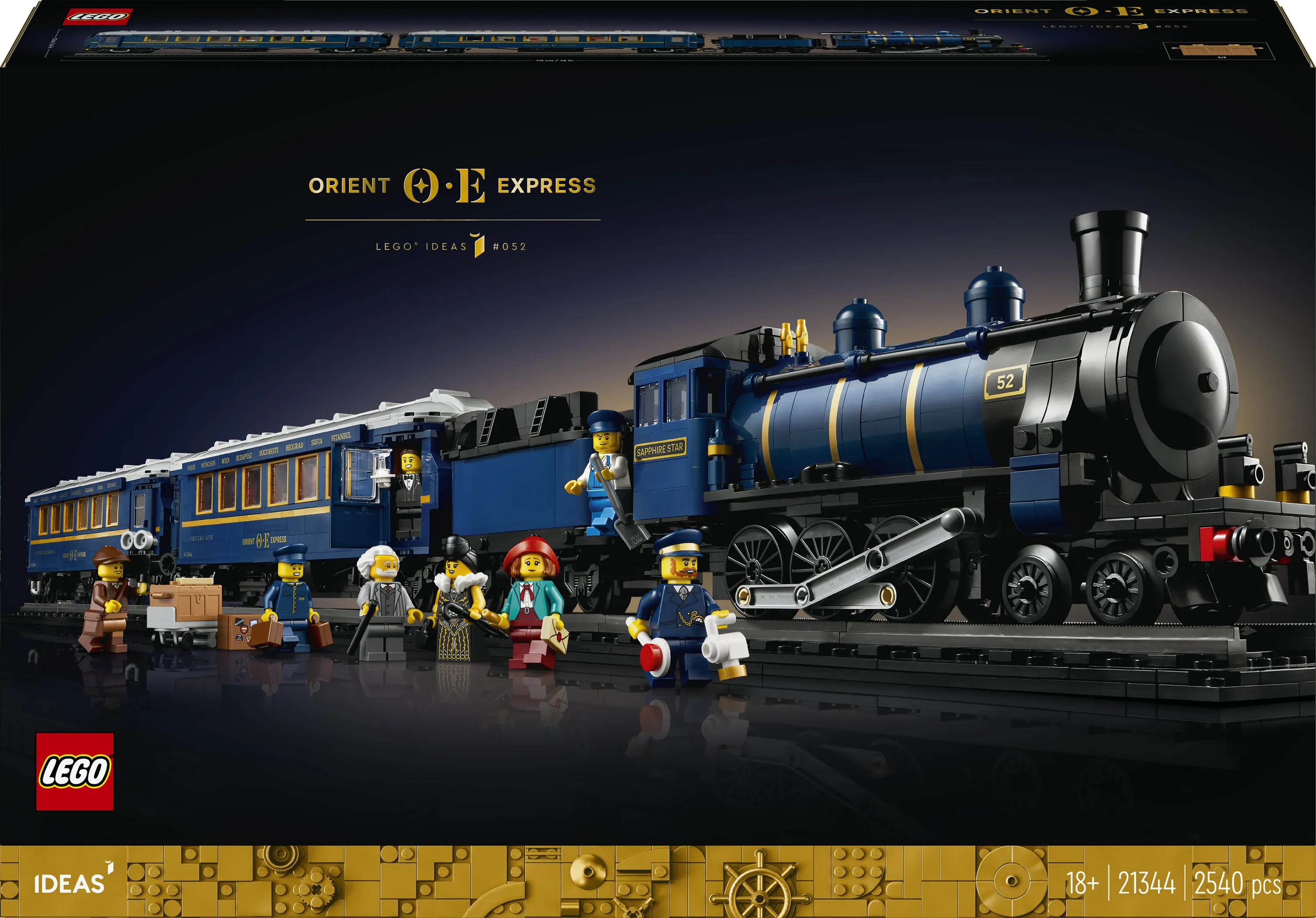 LEGO Ideas Idän pikajuna 21344