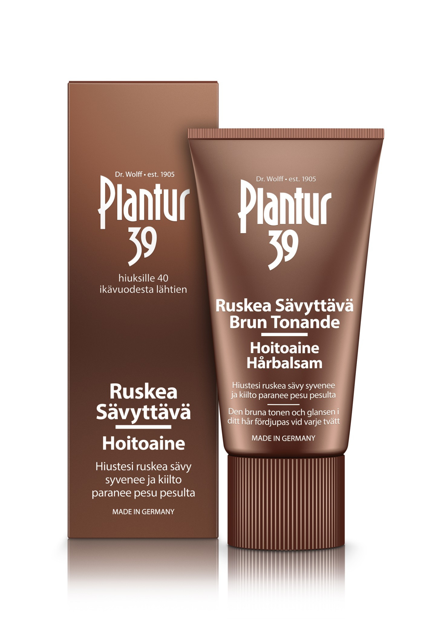 Plantur 39 ruskea sävyttävä 150 ml hoitoaine