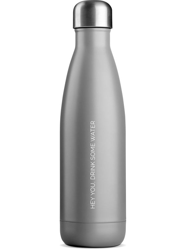 JobOut Water Bottle Matte Grey