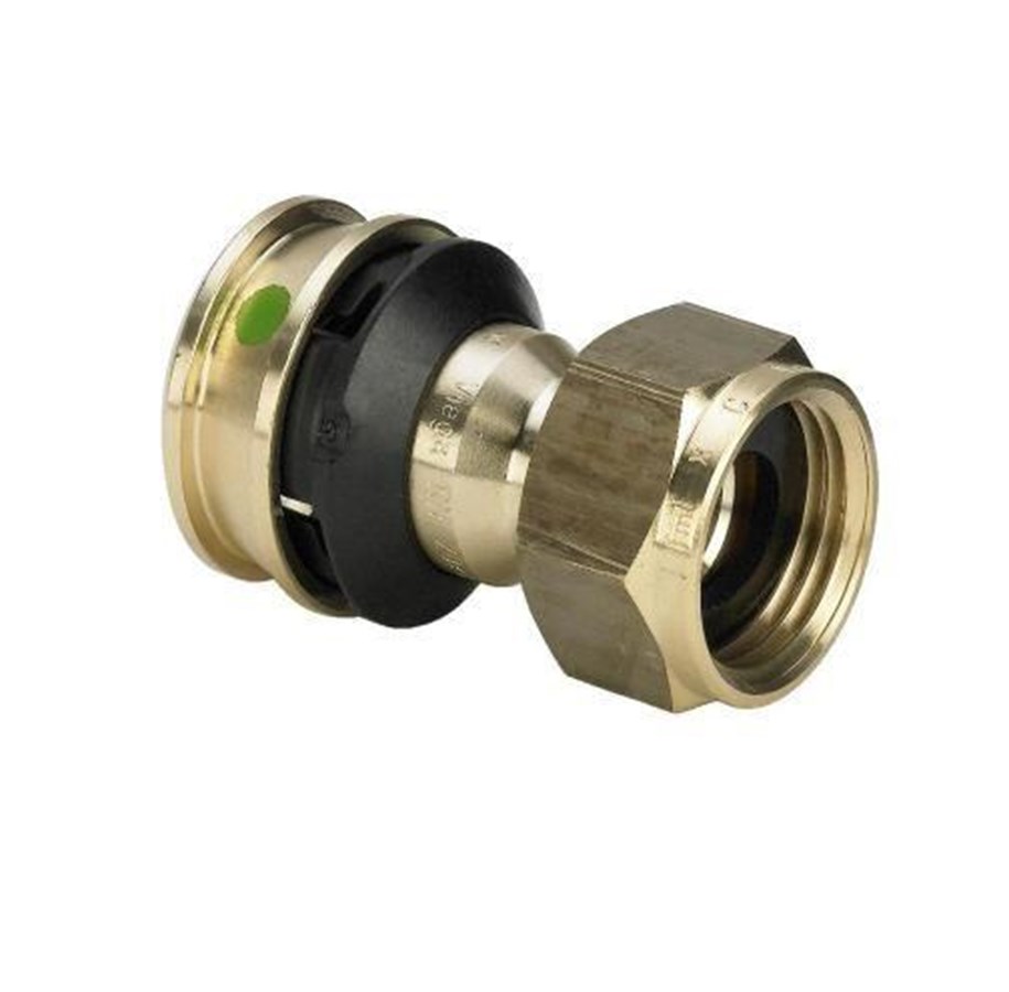 Raxofix tilslutningsforskruning 16 x 34 rødgods, 646417