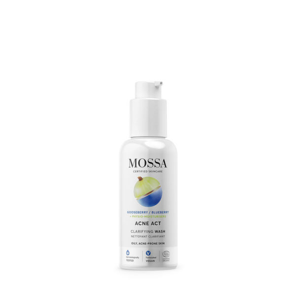 MOSSA ACNE ACT Claryfing wash 140 ml