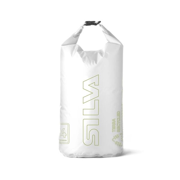 Silva Terra Dry Bag, vedenpitävä laukku, 24L, valkoinen