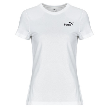 PUMA Toiminnallinen paita 'Ess No. 1'  musta / valkoinen
