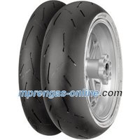 Continental ContiRaceAttack 2 Street ( 120/70 ZR17 TL (58W) M/C, etupyörä )