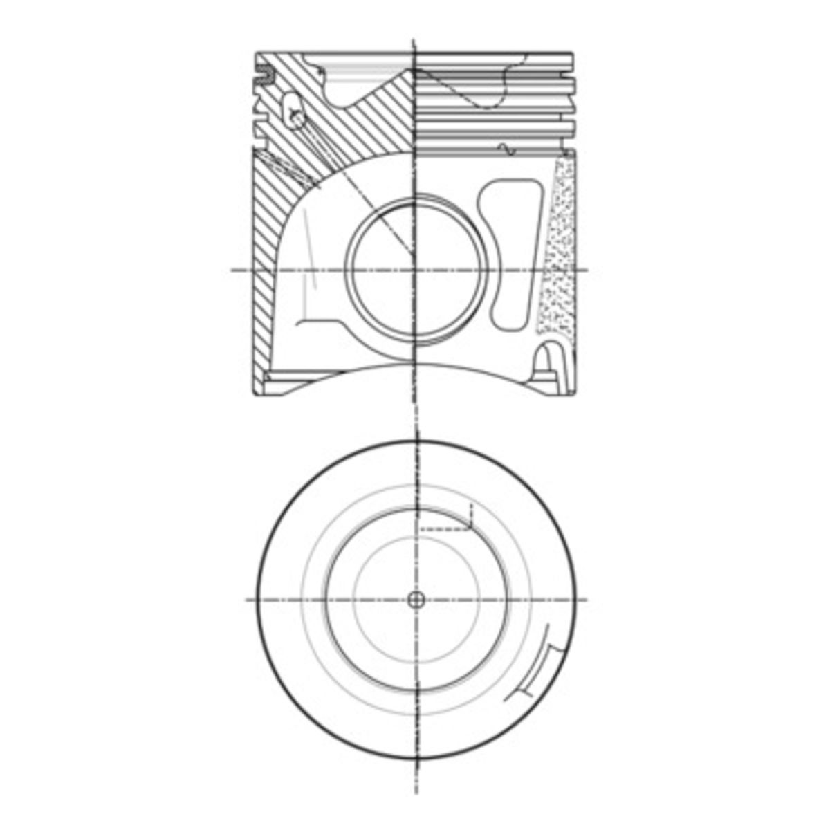 Männät MAHLE 007 PI 00150 002