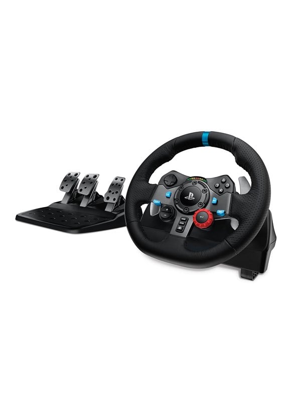 Logitech G29 Driving Force Racing Wheel (PS5 / PS4 / PS3 / PC) - Wired Steering wheel & Pedal set - Sony PlayStation 4
