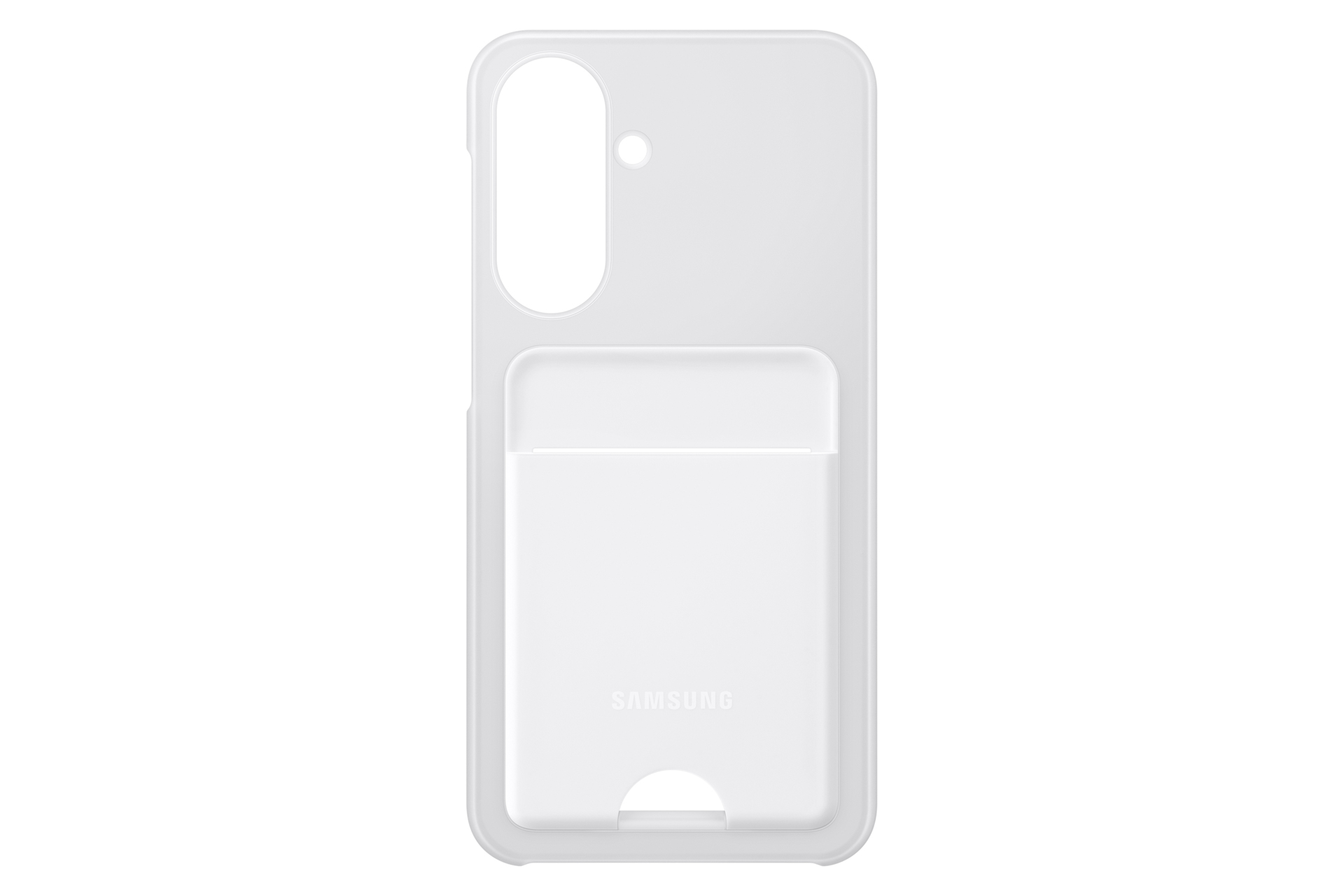 Samsung Card Slot Case Samsung Galaxy A27 Vaaleanharmaa