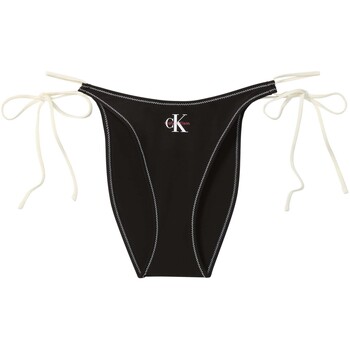 Calvin Klein Underwear Bikinihousut 'CK Monogram' musta / valkoinen