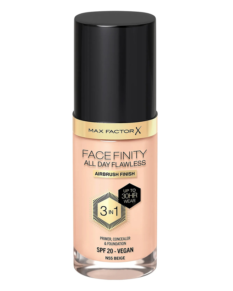 Max Factor All Day Flawless 3in1 Foundation 55 Beige