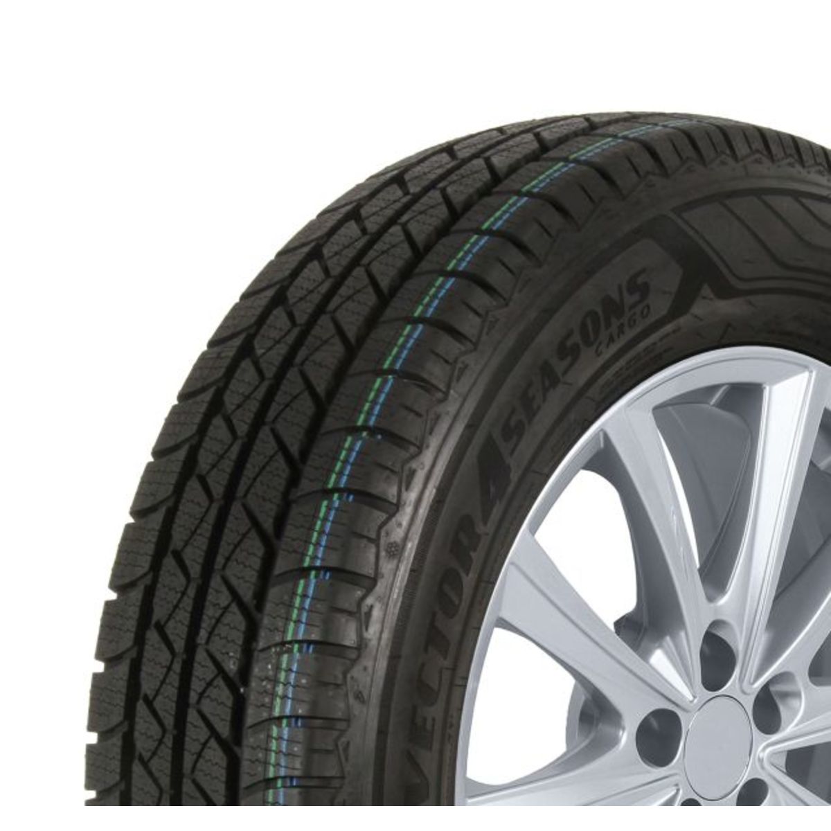 Goodyear Vector 4Seasons Cargo 235/60 R17 114R Renkaat