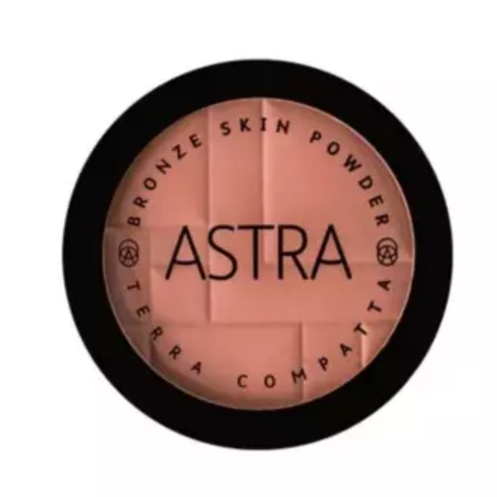Astra Bronze Skin Powder - Terra Kompakti aurinkopuuteri 10 Kaakao