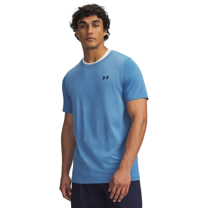 Under Armour M's Vanish Seamless Short Sleeve Aegean Blue