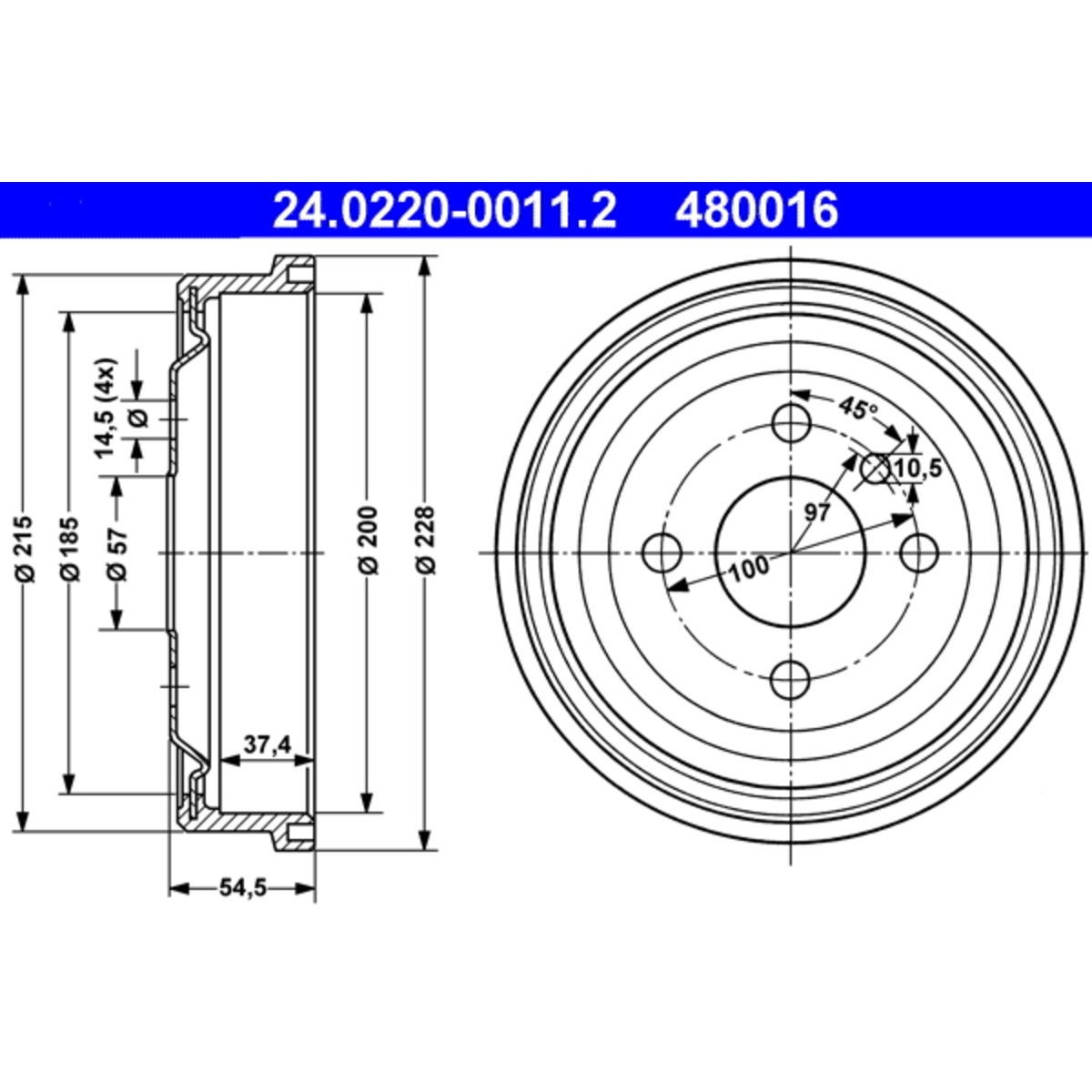 Jarrurumpu ATE 24.0220-0011.2