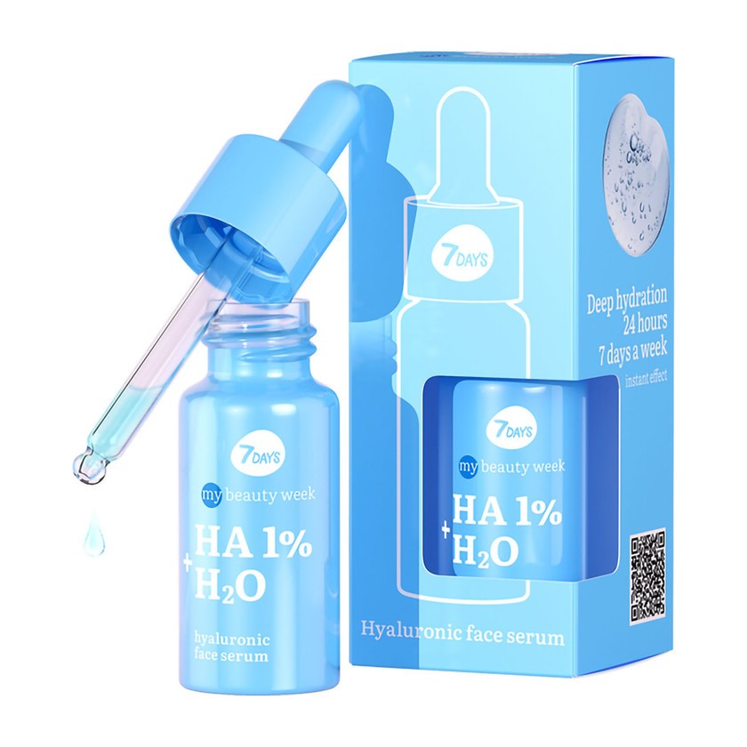 7 Days My Beauty Week Kasvoseerumi Ha+H2O Hyaluronihappo 20 ml