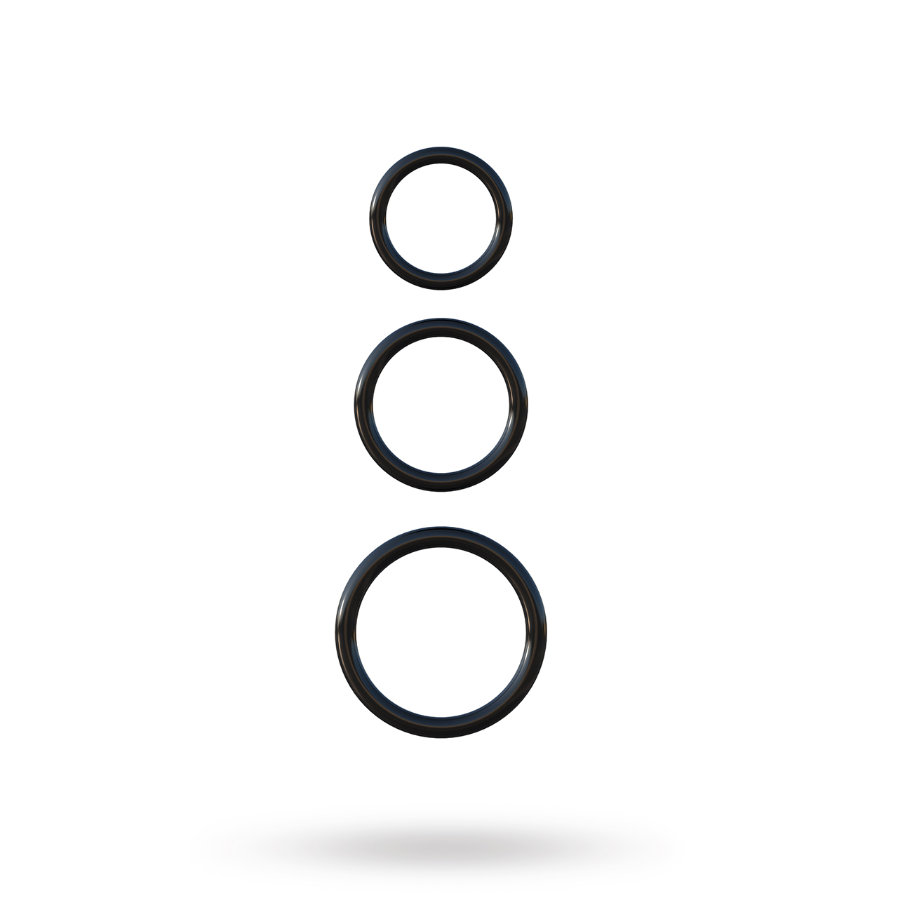 Pipedream Silicone 3-ring Stamina Set Penisrengas paketti