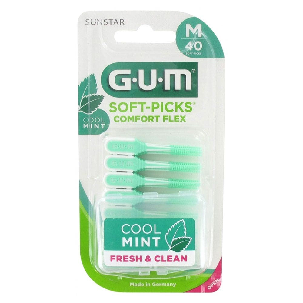 Gum Soft-Picks Interdentaalihammasharjat Normaali/keskikokoinen x40