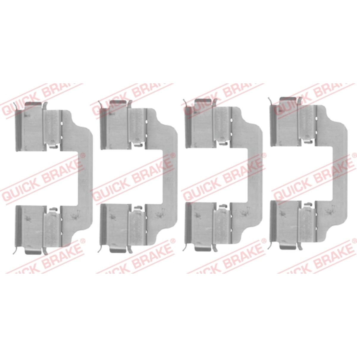 Jarrupalojen asennussarja QUICK BRAKE 109-0153