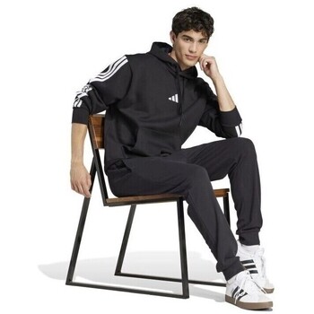 ADIDAS SPORTSWEAR Urheiluhousut 'FEELCOZY'  musta / valkoinen