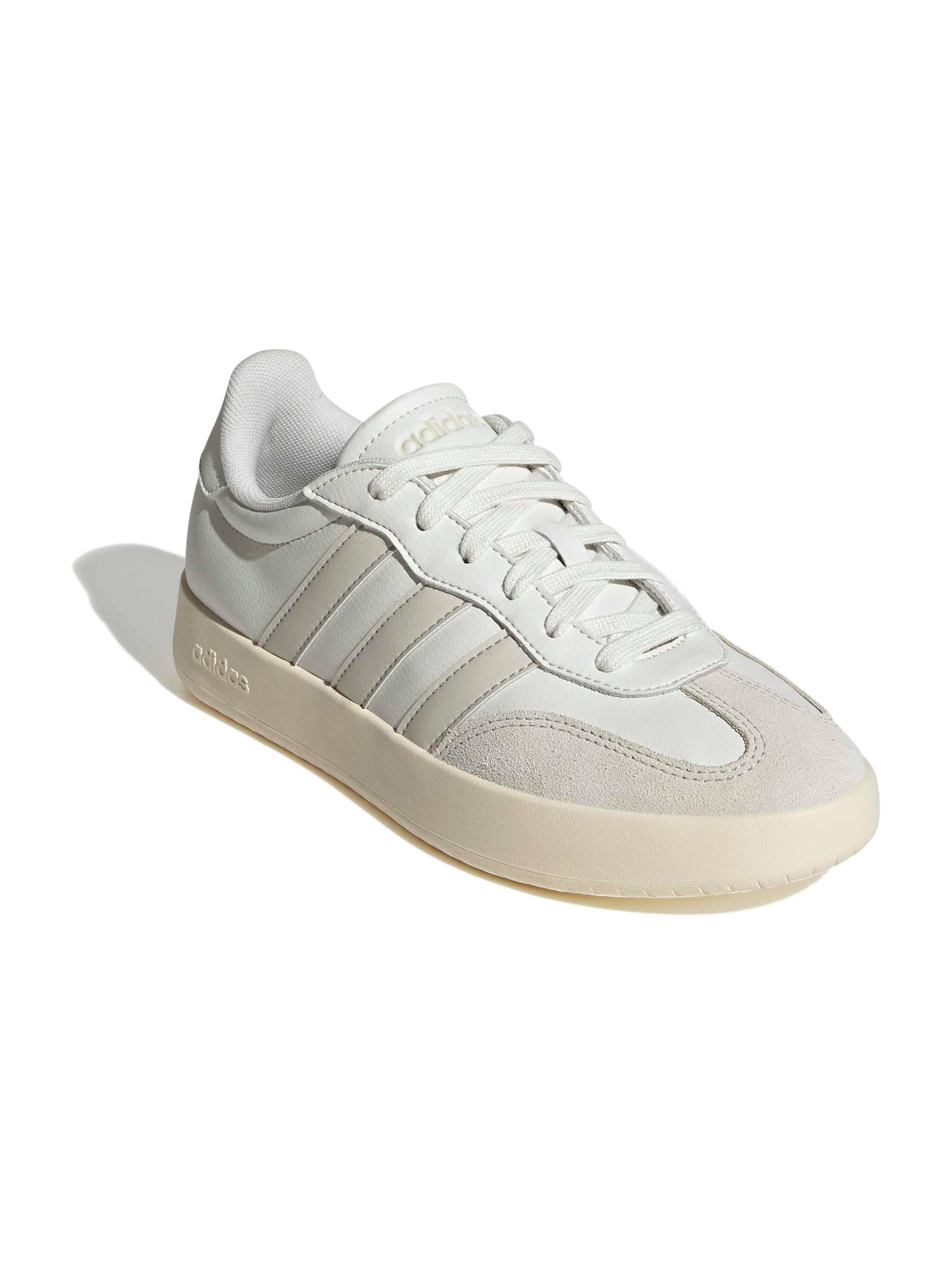 ADIDAS SPORTSWEAR Matalavartiset tennarit 'Barreda' vaaleanharmaa / valkoinen