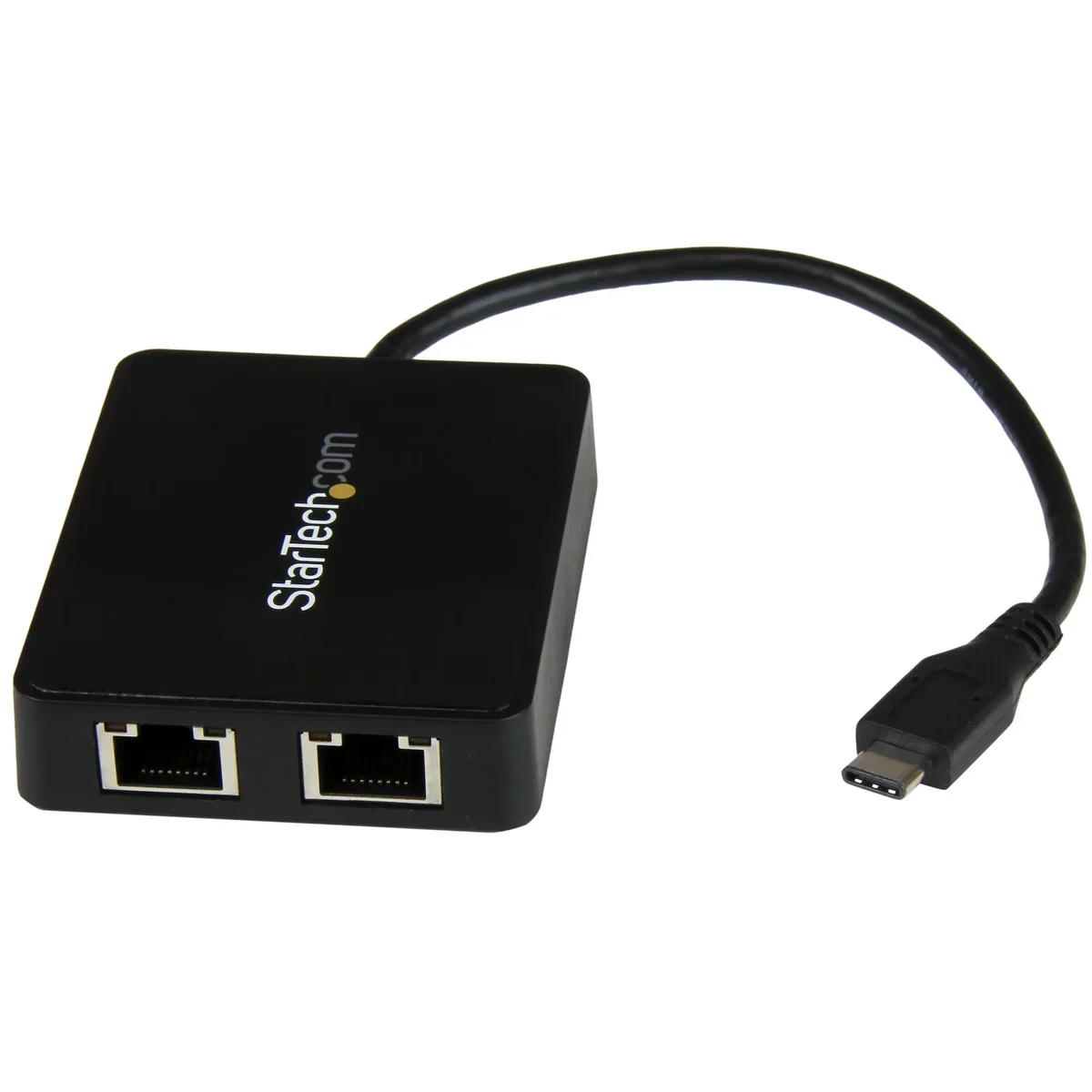 StarTech.com USB C - kaksinkertainen Gigabit Ethernet -sovitin USB (tyyppi-A) portilla