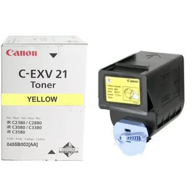 Canon Canon C-EXV 21 Värikasetti keltainen, 14.000 sivua 0455B002 Vastaa: N/A