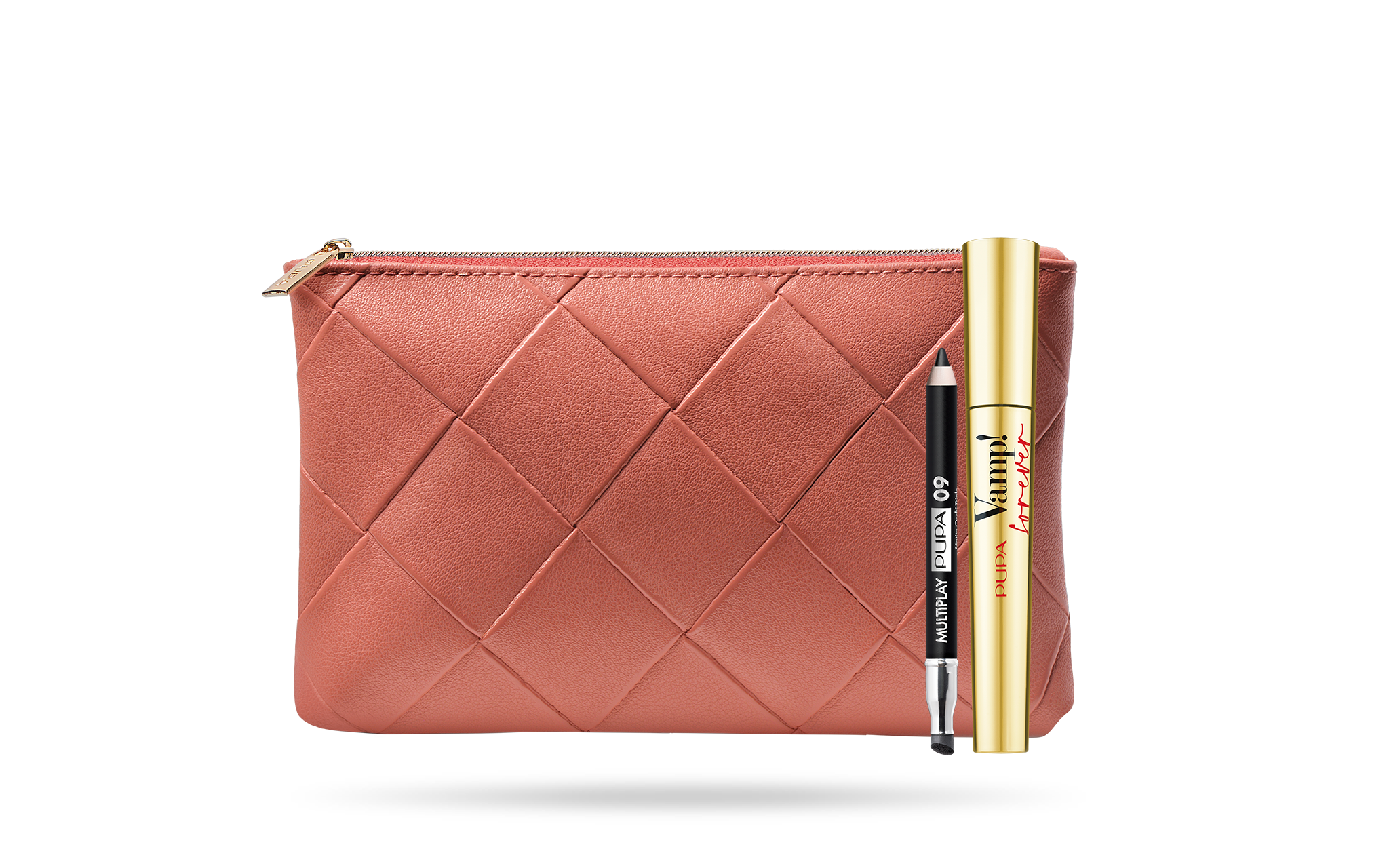 Sarja pupa: Multiplay kaksipäinen silmänympärys & 2-in-1 luomiväri 09 Deep Black 1,2 g + Vamp  Mascara Forever Paraben Free Waterproof 111 Black 9 ml