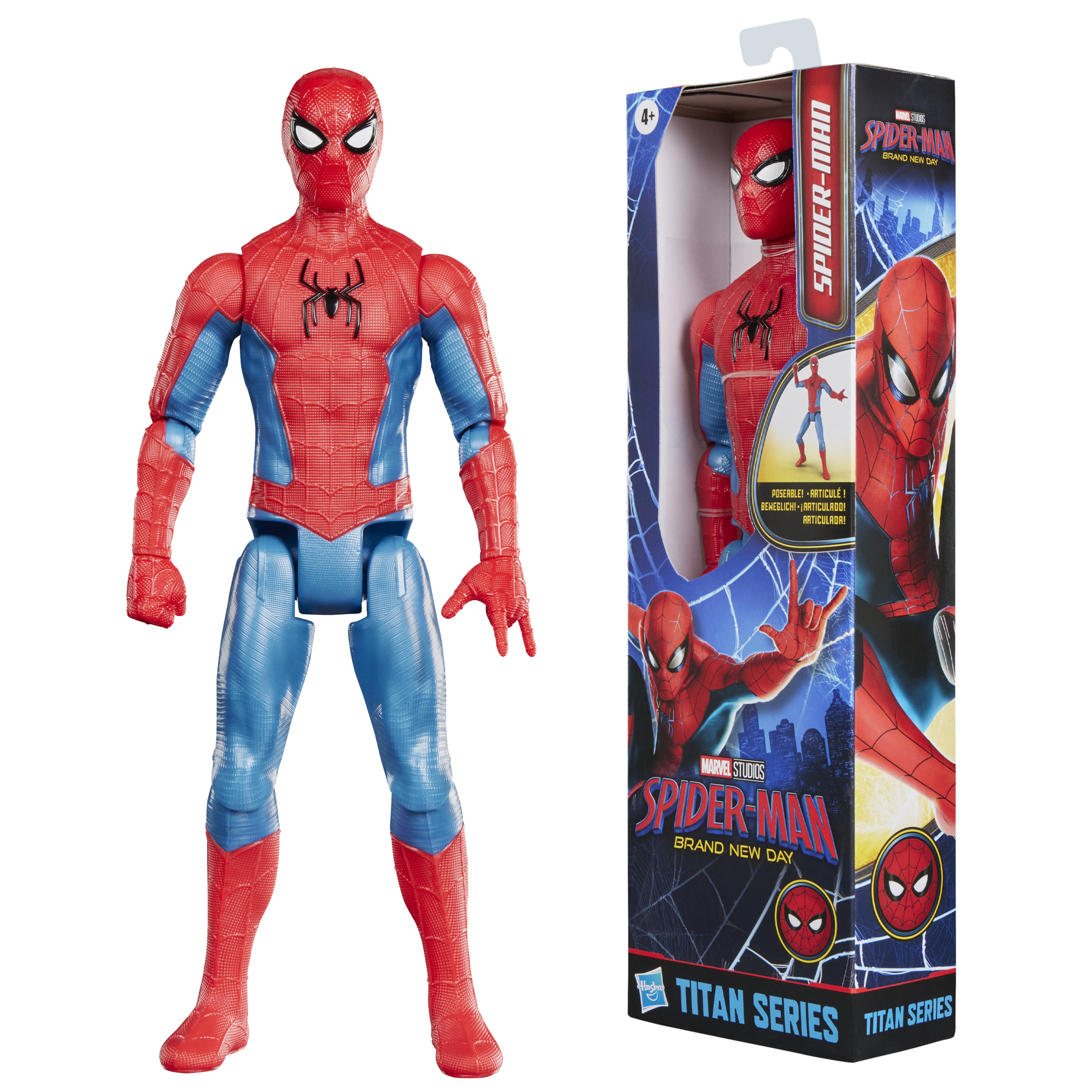 Spider-Man Delux Titan Figure