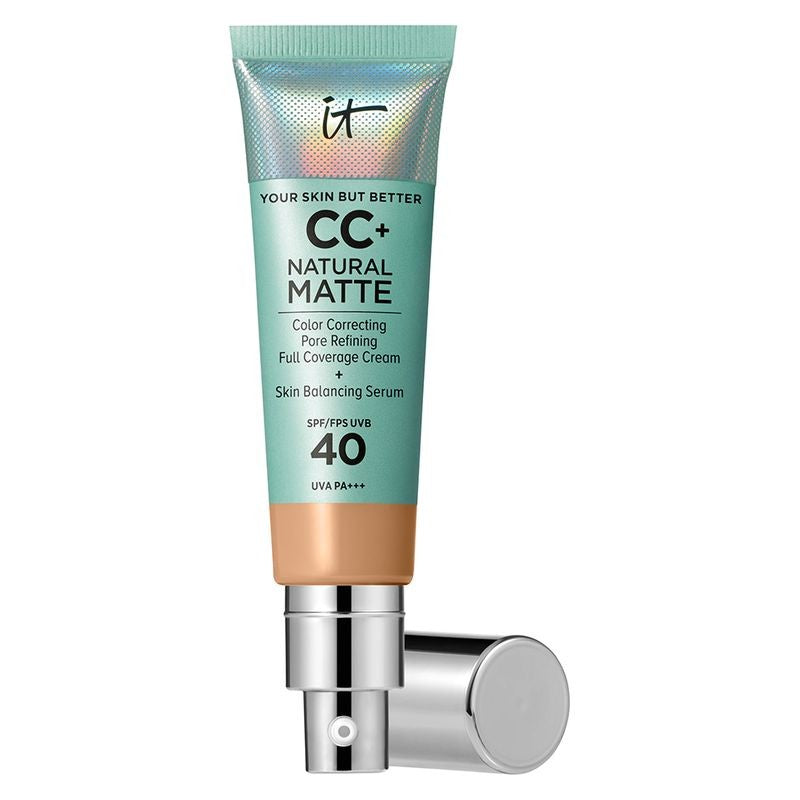 It Cosmetics Cc Natural Matte Cream Foundation Spf40 Neutral Tan 32ml