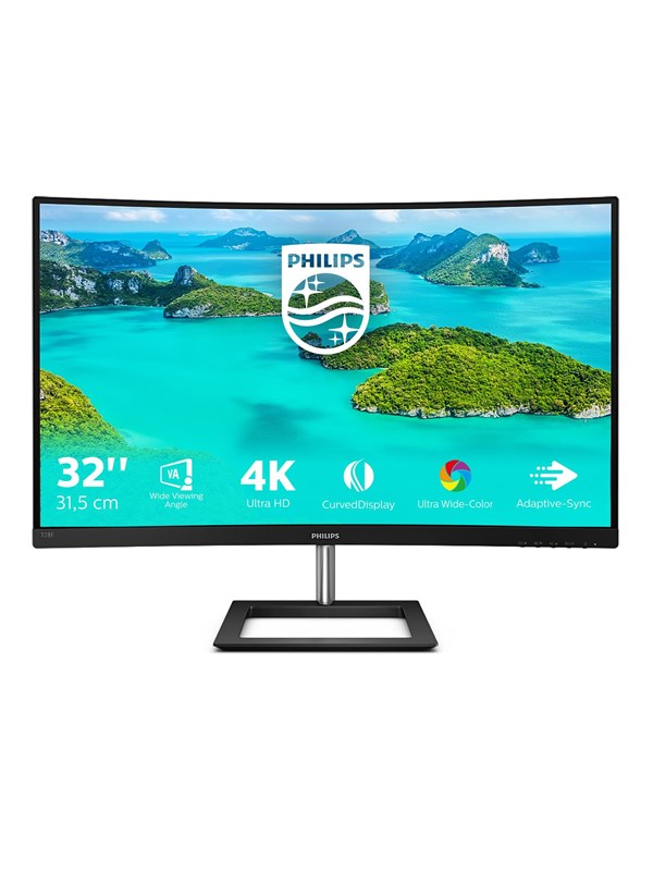 Philips E-Line 328E1CA 32" 4K UHD, VA -kaareva näyttö