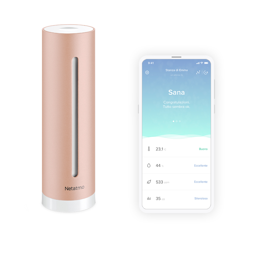 Netatmo Healthy Home Coach - Älykäs sisäilman seurantalaite