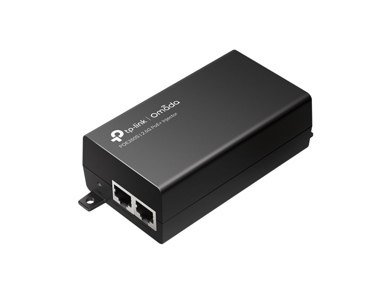 TP-Link POE260S - 2,5 gigabitin Ethernet Power over Ethernet Plus -injektori, musta
