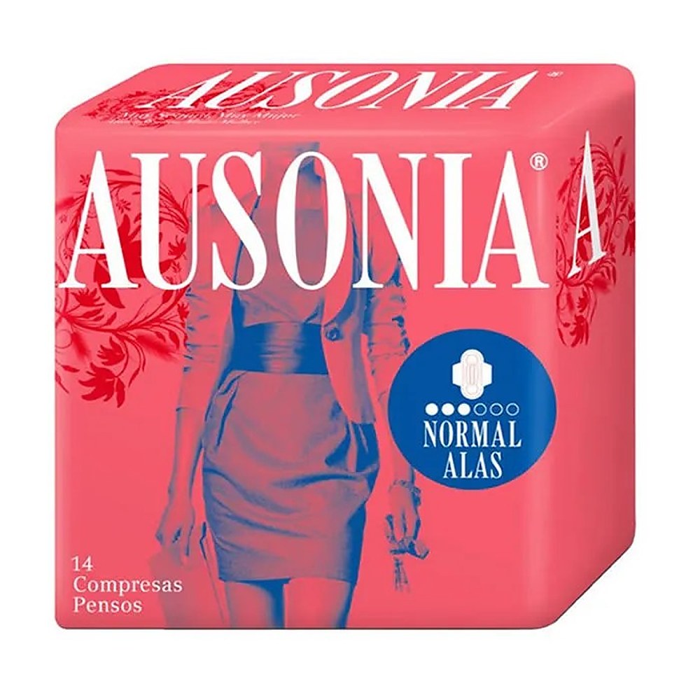 Ausonia Normaali imukykyisillä siiveillä 14 yksikköä