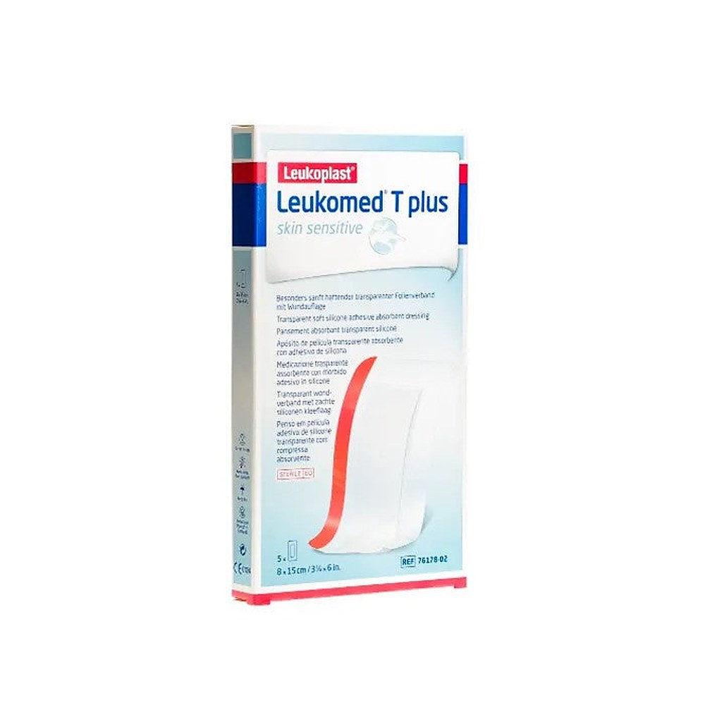 Bsn Medical Leukoplast Leukomed T Plus Herkkä iho 8x15 cm
