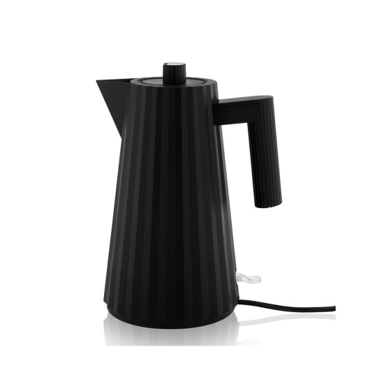Vedenkeitin Alessi Plisse Black, 1,7 l