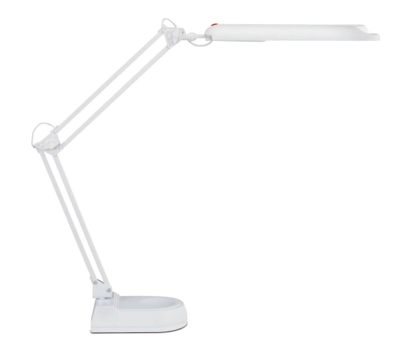 LED-pöytävalaisin MAULatlantic, valkoinen, korkeus 41 cm, jalusta