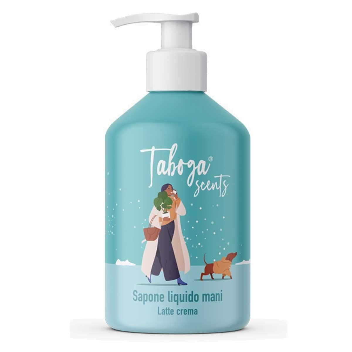 Taboga Sapone Liquido Mani Latte Crema 280 ml — Sapone liquido mani