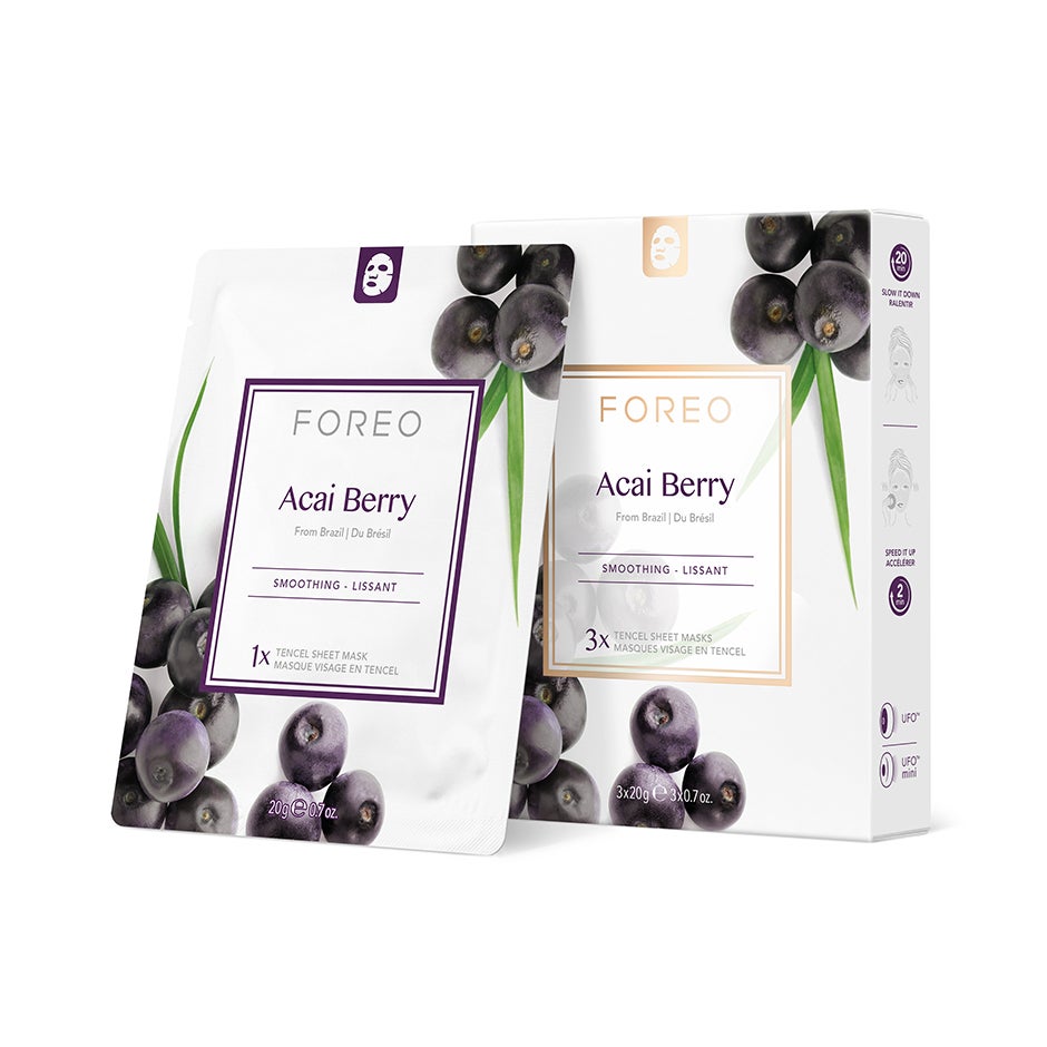 Foreo   Farm To Face Acai Berry Sheet Mask