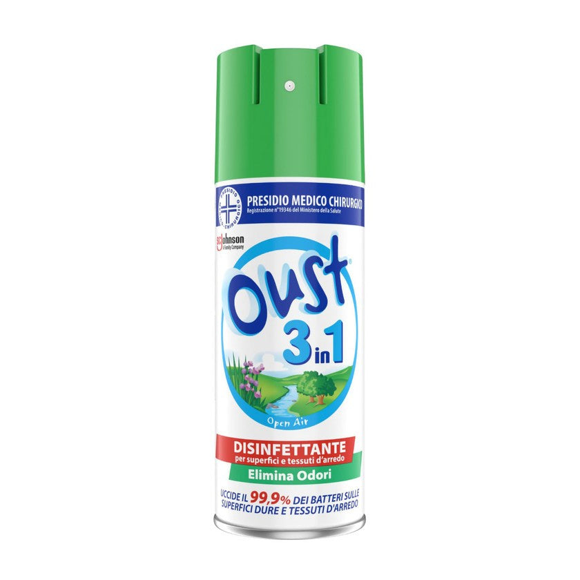 Oust 3In1 Desinfioiva Hajunpoistaja 400 ml
