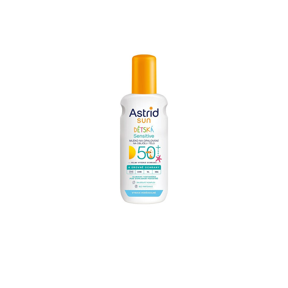 Astrid Sensitive Sun Spray lapsille SPF 50+ - 150 ml