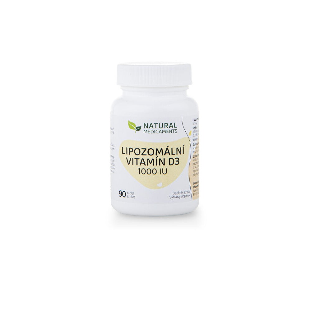 Natural medicaments Liposomaalinen D3-vitamiini 1000 IU 90 tablettia