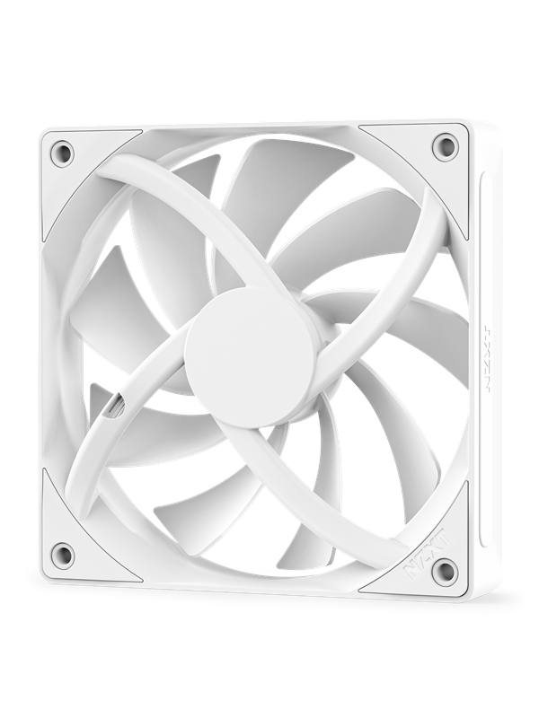 NZXT F140Q PWM -tuuletin, nestelaakeri, 140 mm, valkoinen