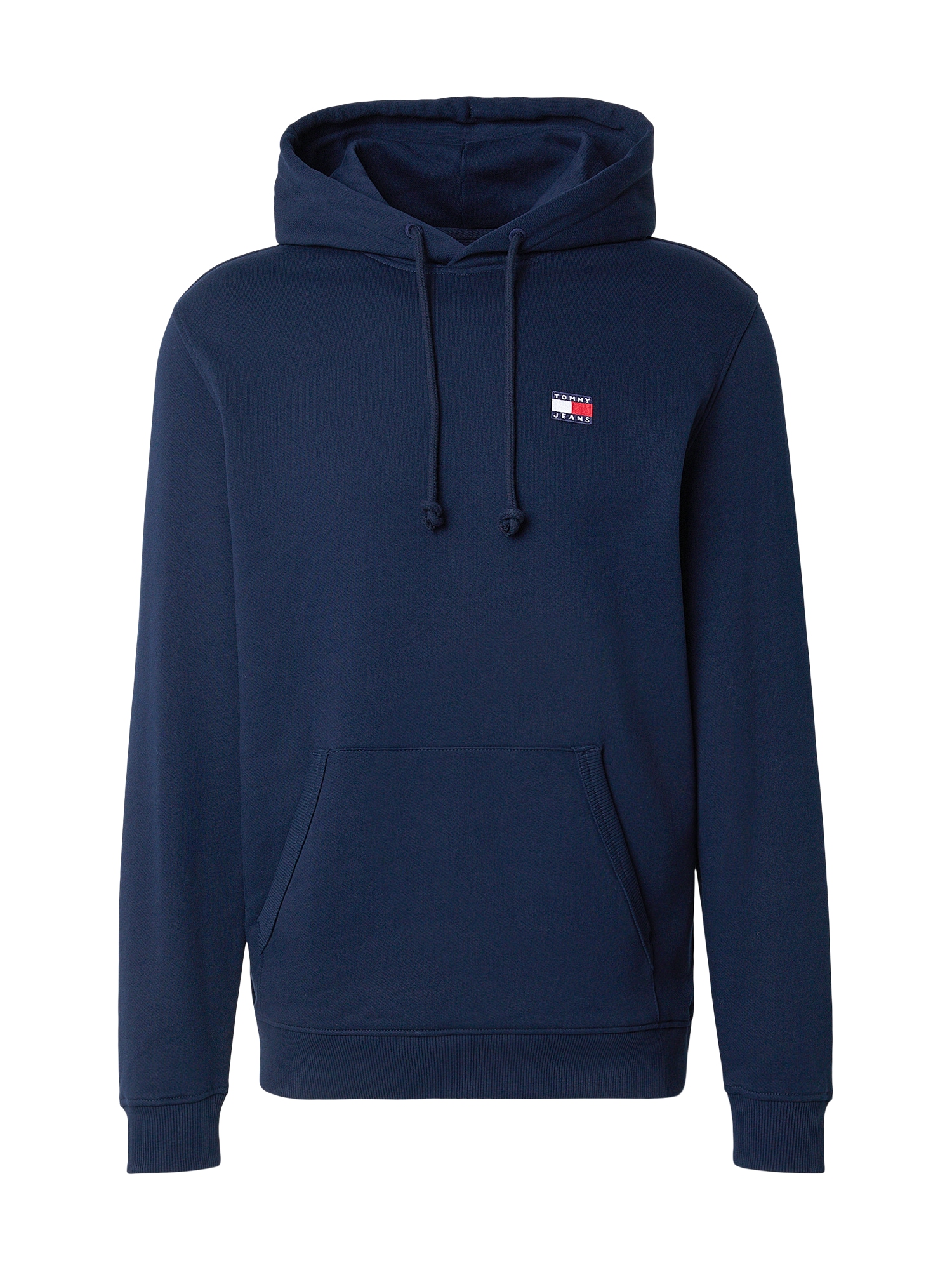 Tommy Jeans Collegepaita 'Tommy Badge Brushed' laivastonsininen
