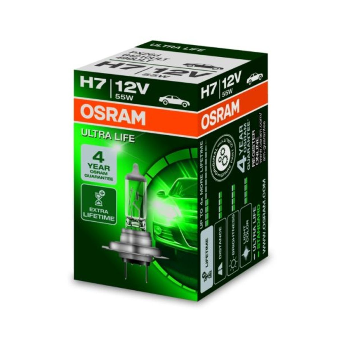 Polttimo, kaukovalo OSRAM 64210ULT