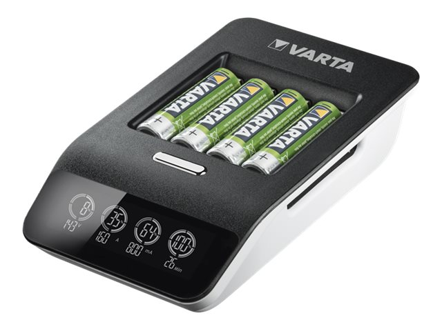 VARTA LCD Ultra Fast -akkulaturi 4XAA