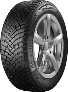 Continental IceContact 3 ( 225/55 R19 103T XL, nastarengas , vannealueen ripalla )