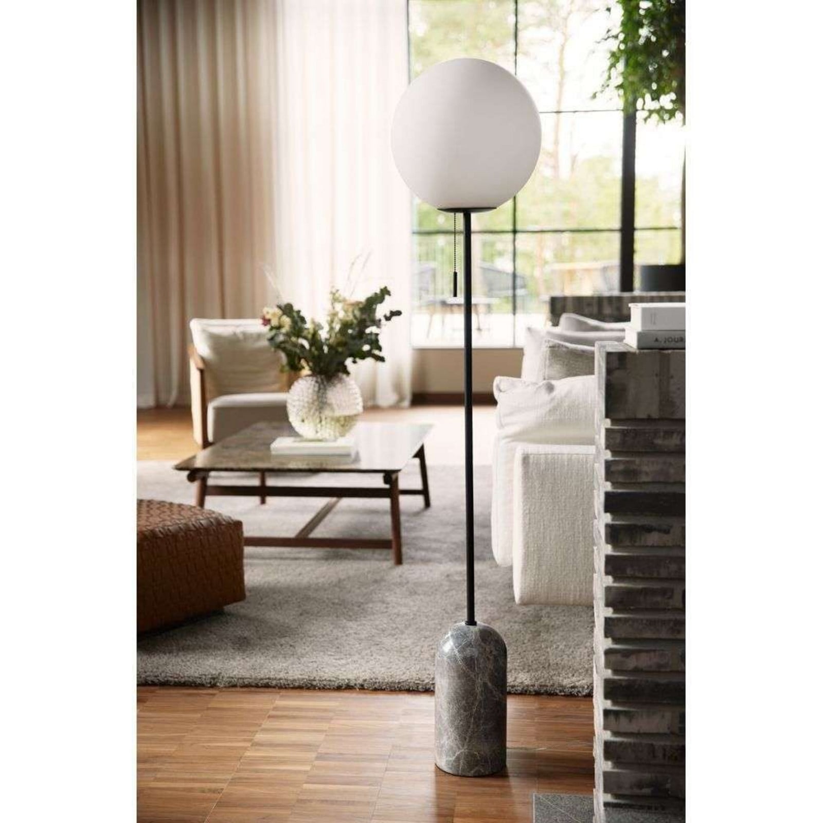 Torrano Lattiavalaisin Grey - Globen Lighting - Olohuone - Metalli