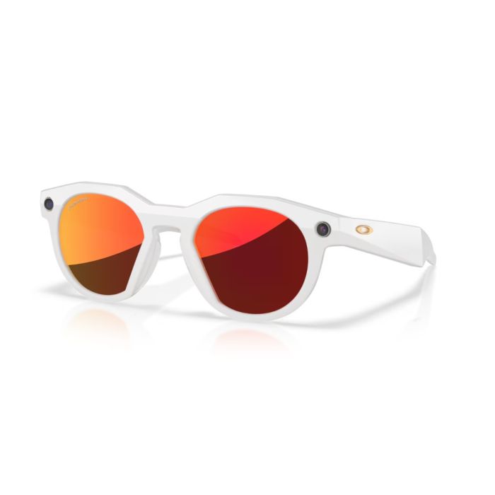 Oakley Meta HSTN (Prizm Ruby) K. ONE SIZE Valkoinen Unisex