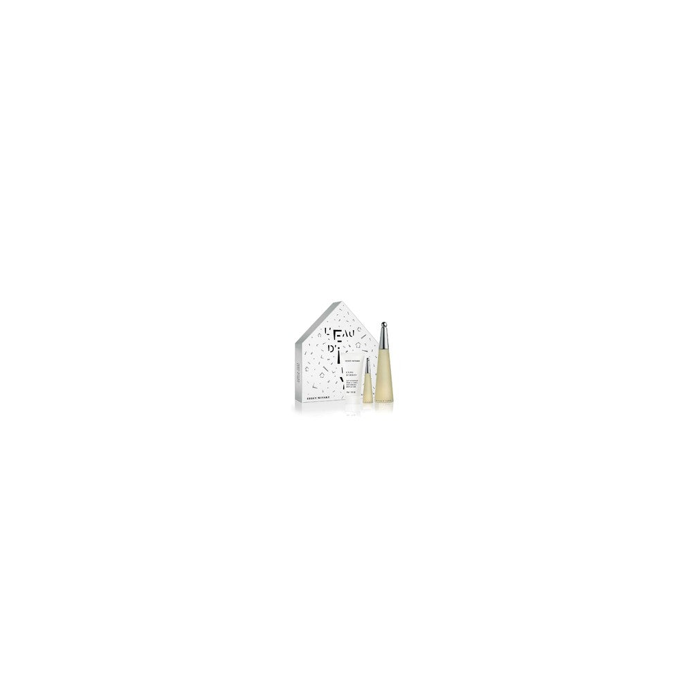 Issey miyake L'Eau D'Issey Lahjasetti eau de toilette 100 ml, L'Eau D'Issey vartalovoide 50 ml ja L'Eau D'Issey eau de toilette miniatyyri 10 ml - 100