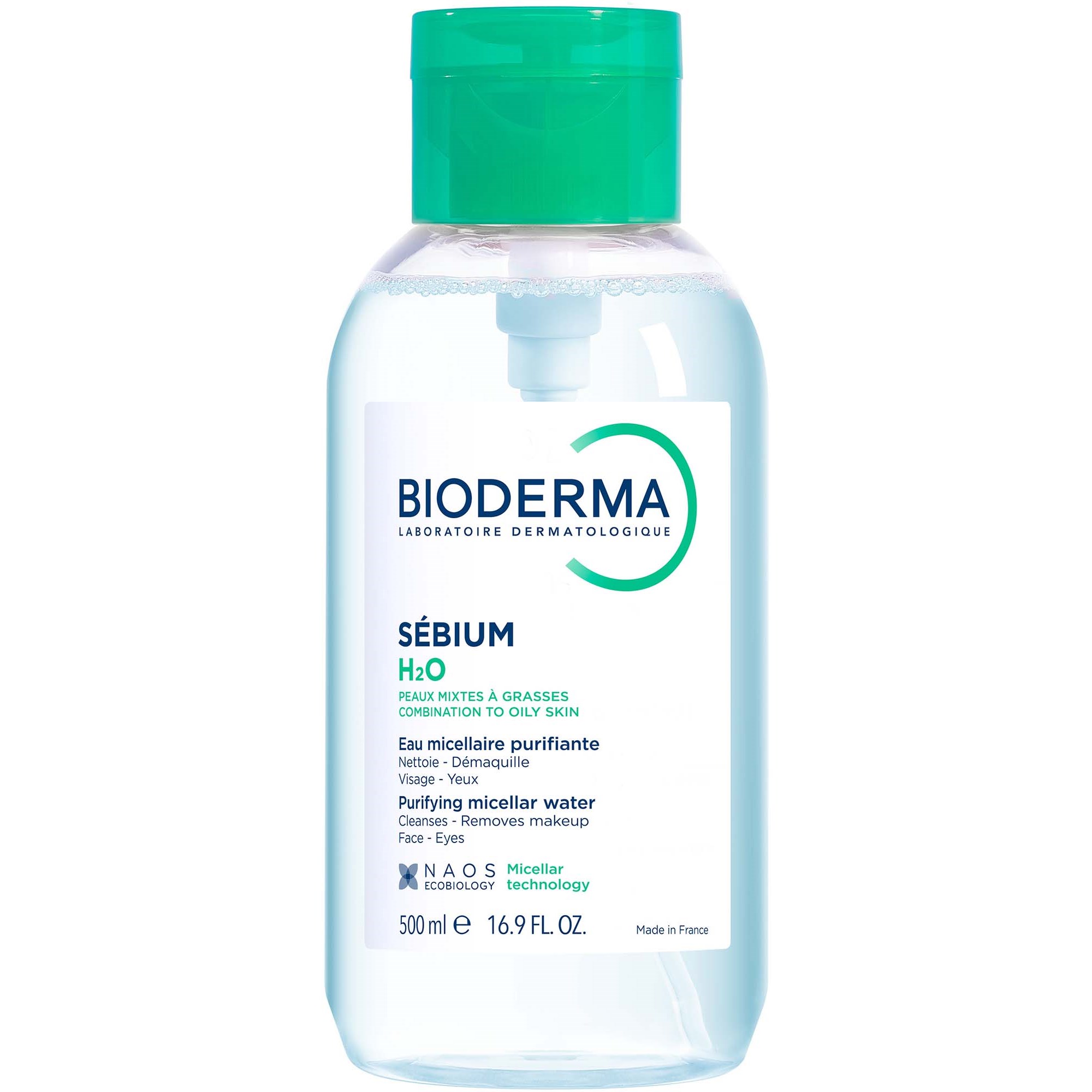 Bioderma Sébium H2O With Pump 500 ml